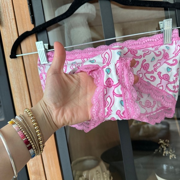 Roller Rabbit Icon Bikini underwear panties lace monkeys cotton modal teen - Picture 8 of 8